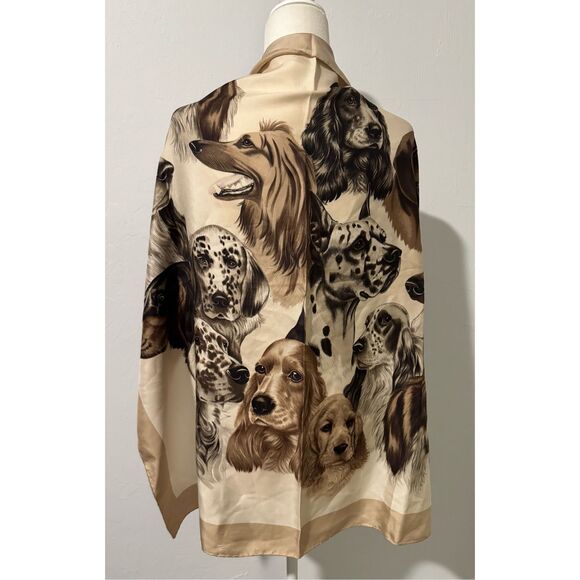 Dogs print scarve - Picture 1 of 7